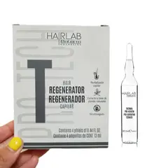 SALERM - Ampollas Regenerador Capilar Sin Enjuague 4x13ml