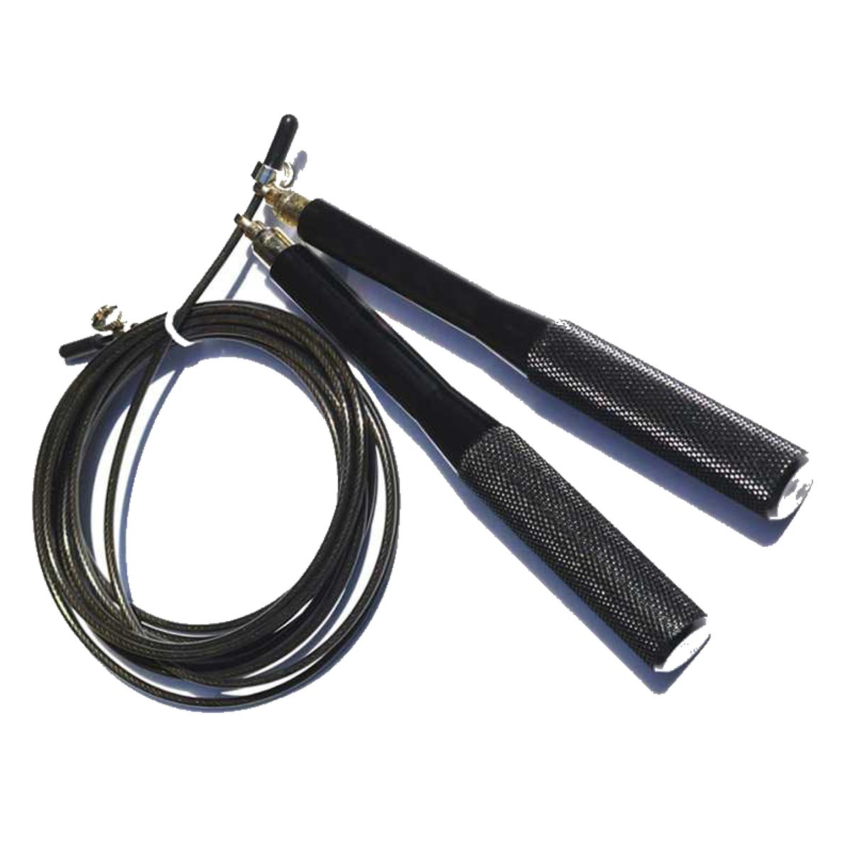 GENERICO - Cuerda De Velocidad Aluminio - NEGRO