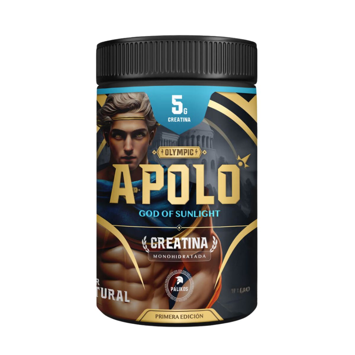 PALIKOS FITNESS - Creatina monohidratada Apolo micronizada 1 kg