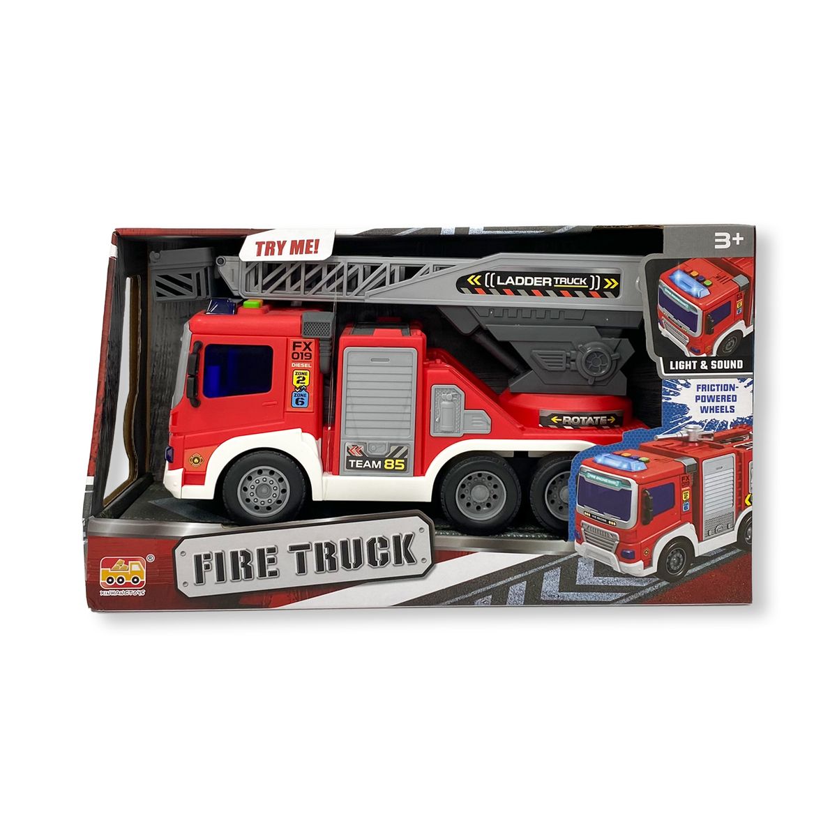 TOYNG - Juguete Camión Bomberos Escalera Extensible 1:16 - Toyng