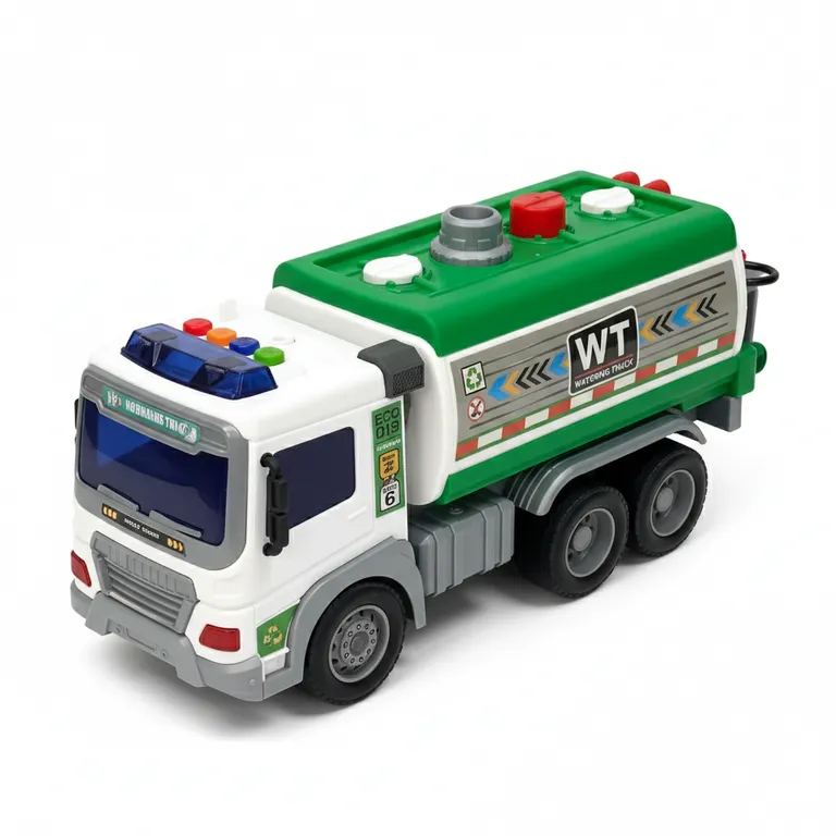 Juguete Camion Recolector Basura Agua 1:16 -