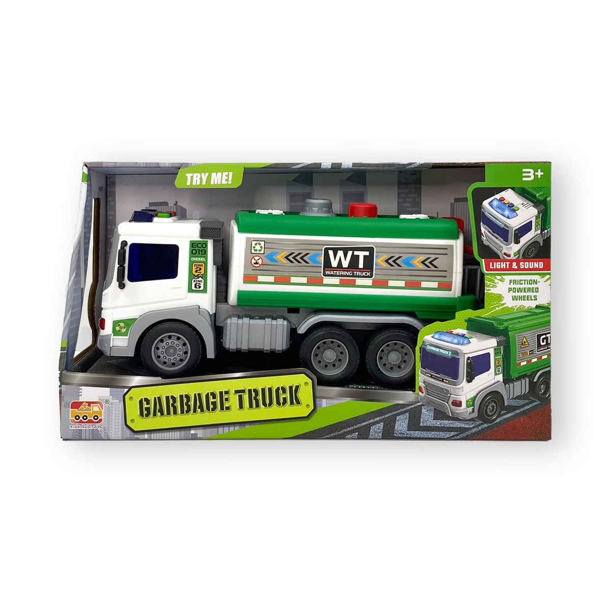 TOYNG - Juguete Camión Recolector Basura Agua 1:16 - Toyng