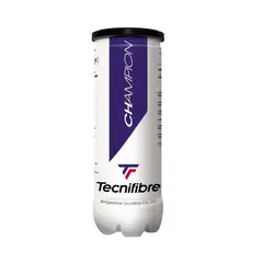 TECNIFIBRE - Tarro de Pelotas de Tenis Champion X3