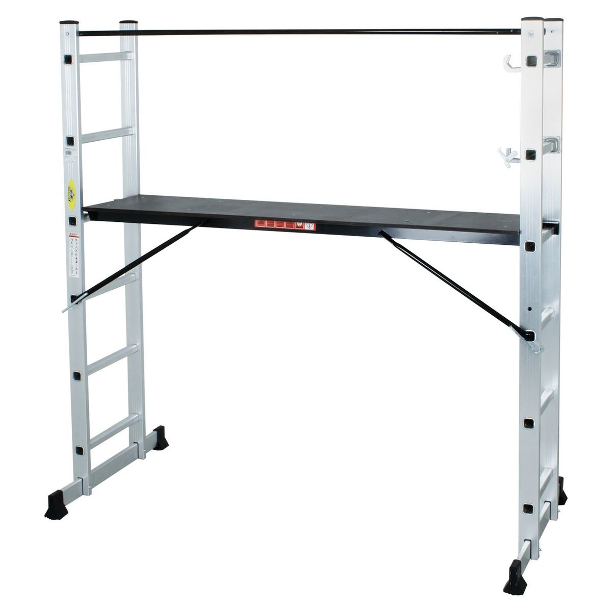 SDS POWER - Escala Andamio 2 Secciones 6 Escalones Jk-1106