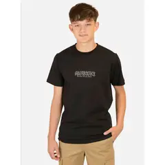 MAUI AND SONS - Polera MC Aqua Negro infantil - Negro