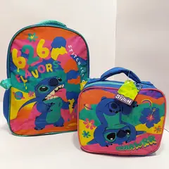 INTEK GAMES - Mochila mas Lonchera Stitch