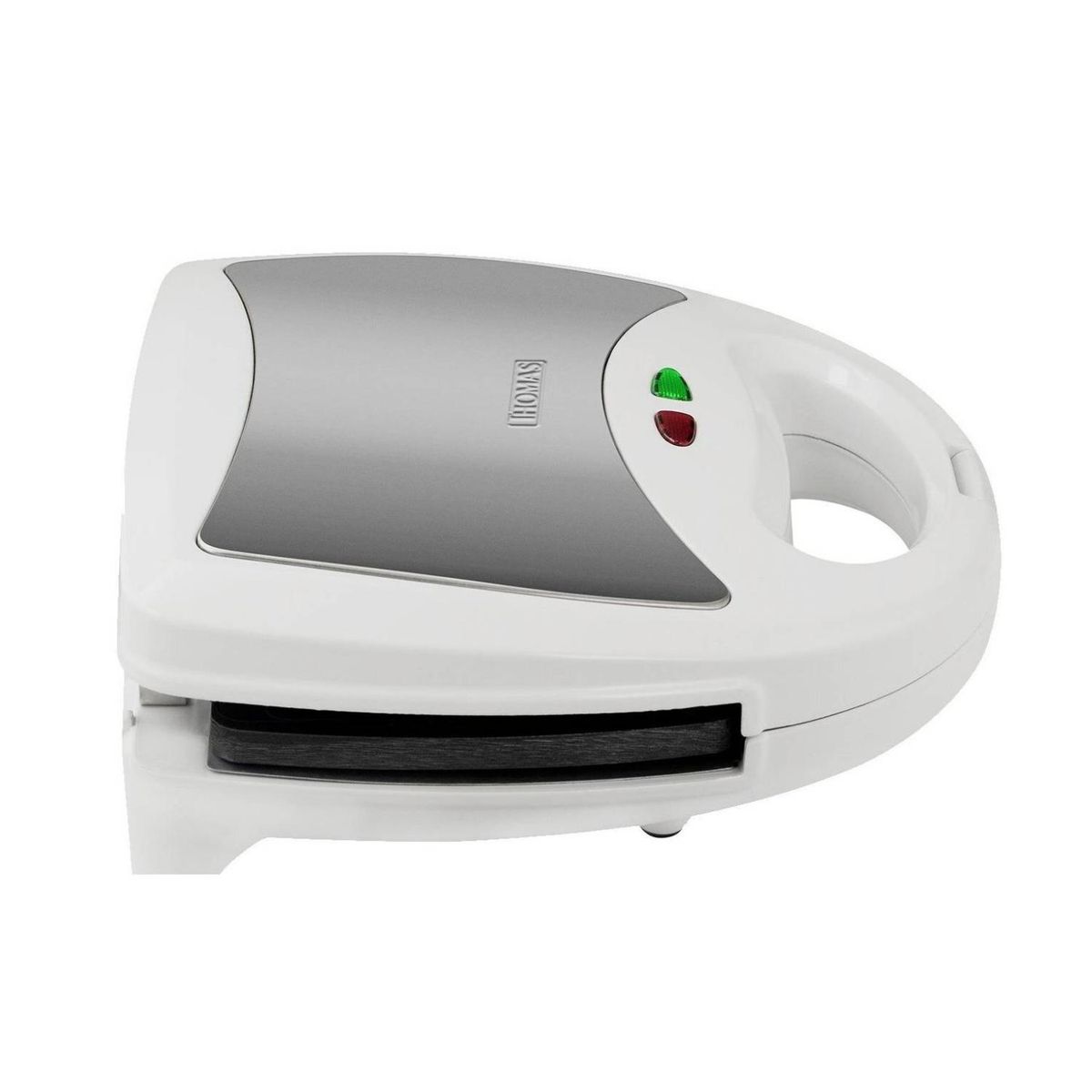 THOMAS - Sandwichera Wafflera Panini 750W Blanca TH-965 Thomas