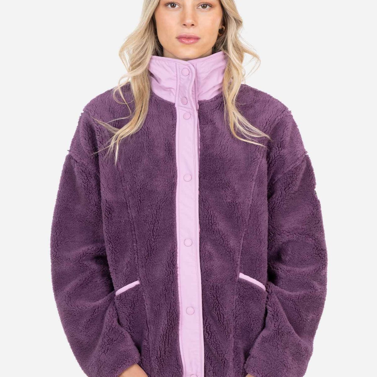 MAUI AND SONS - Poleron Chiporro Taly Burdeo Mujer Maui And Sons - Burdeos