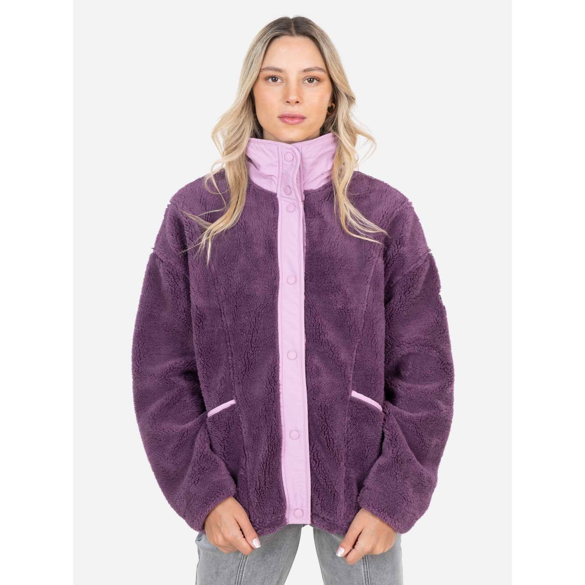 MAUI AND SONS - Poleron Chiporro Taly Burdeo Mujer Maui And Sons - Burdeos