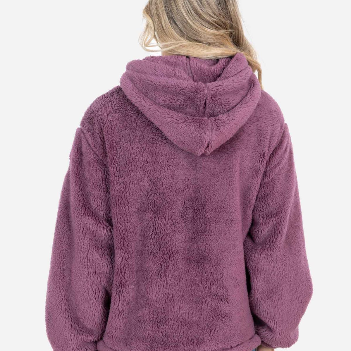 MAUI AND SONS - Poleron Chiporro Soul Burdeo Mujer Maui And Sons - Burdeos