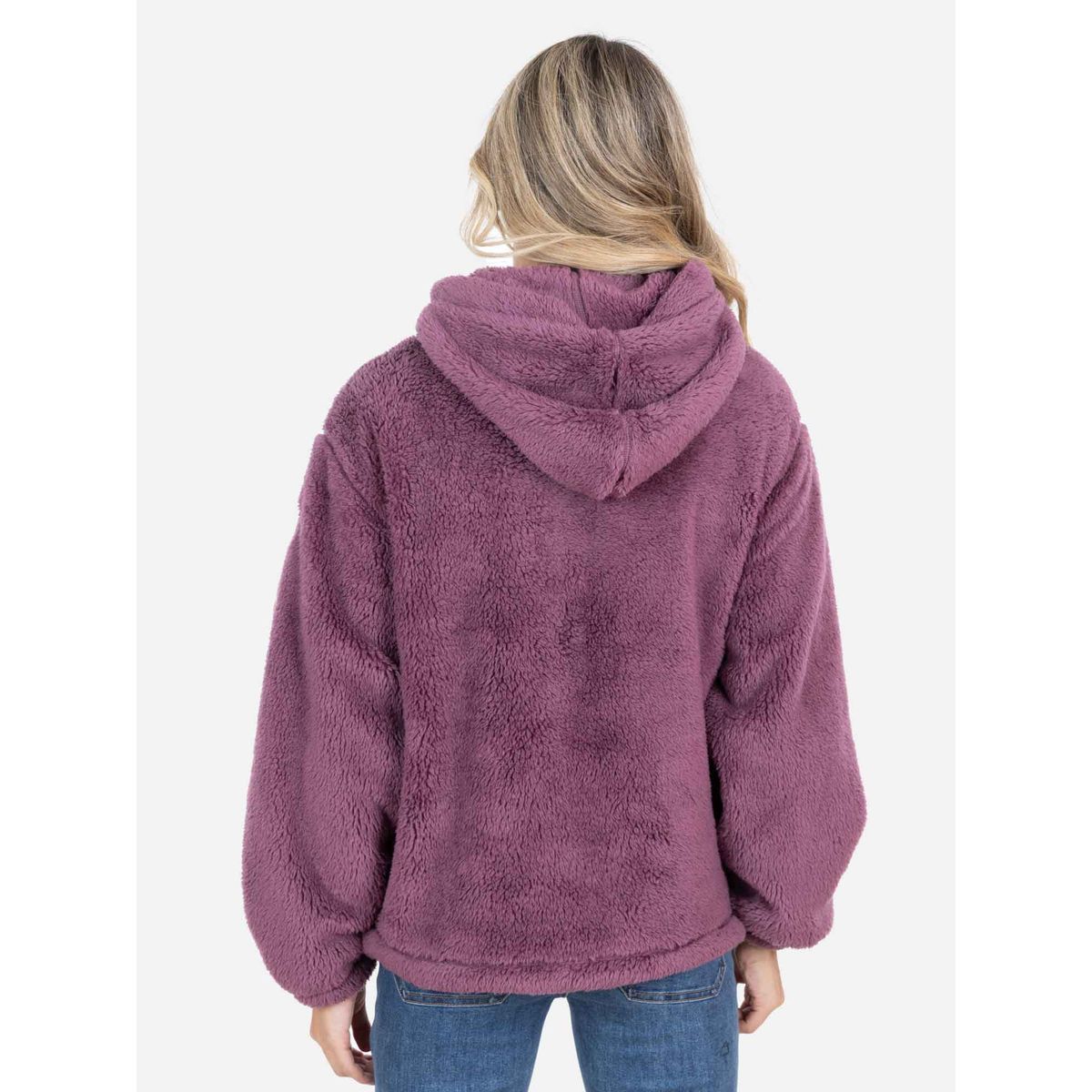 MAUI AND SONS - Poleron Chiporro Soul Burdeo Mujer Maui And Sons - Burdeos