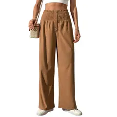BLWOENS - Pantalones largos para mujeres - Marrón