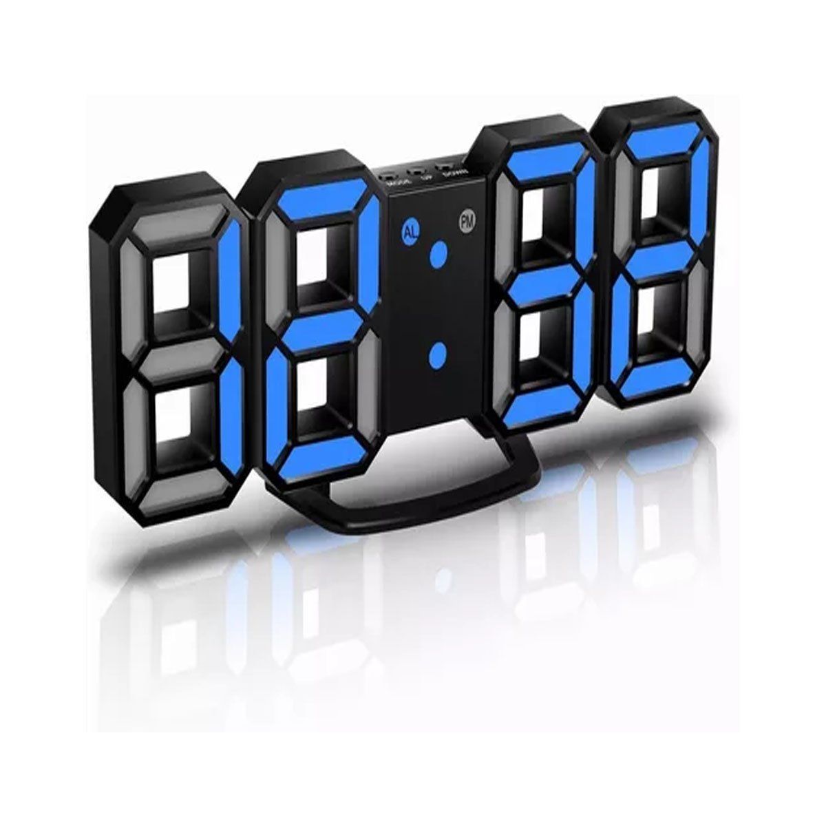 EDWINAYY - Reloj Despertadores Digital Led 3d Luz Nocturna Electrónico