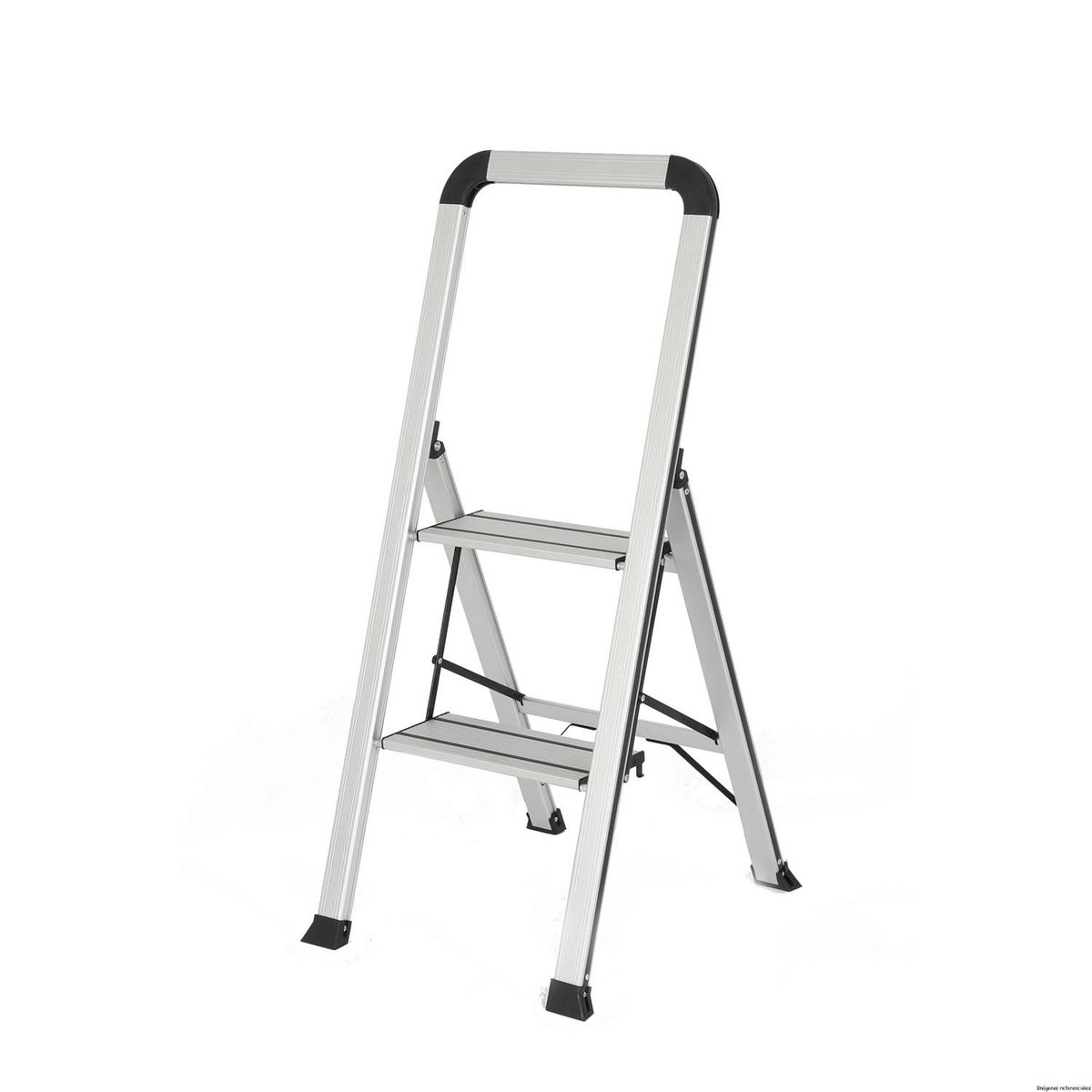 EVEREST - ESCALA DOMESTICA DE ALUMINIO 2 PELDAÑOS