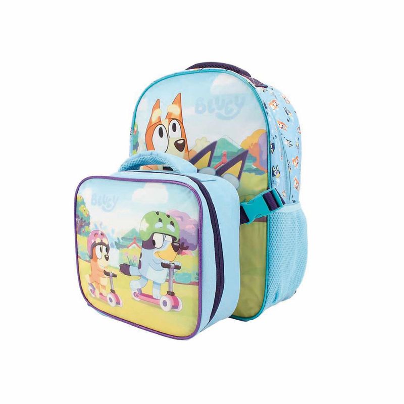 BLUEY - Mochila mas Lonchera Bluey y Bingo