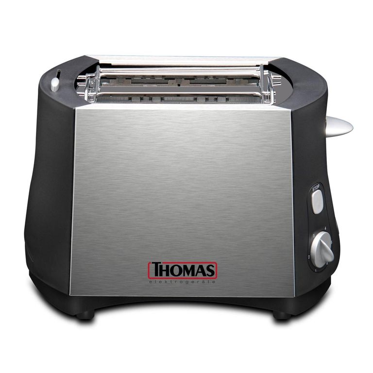 THOMAS Tostador De Pan Electrico 800W 6N De Tostado TH-120
