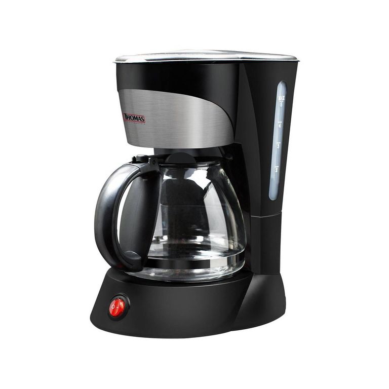 Cafetera Electrica Con Jarra De Vidrio 800W TH-130