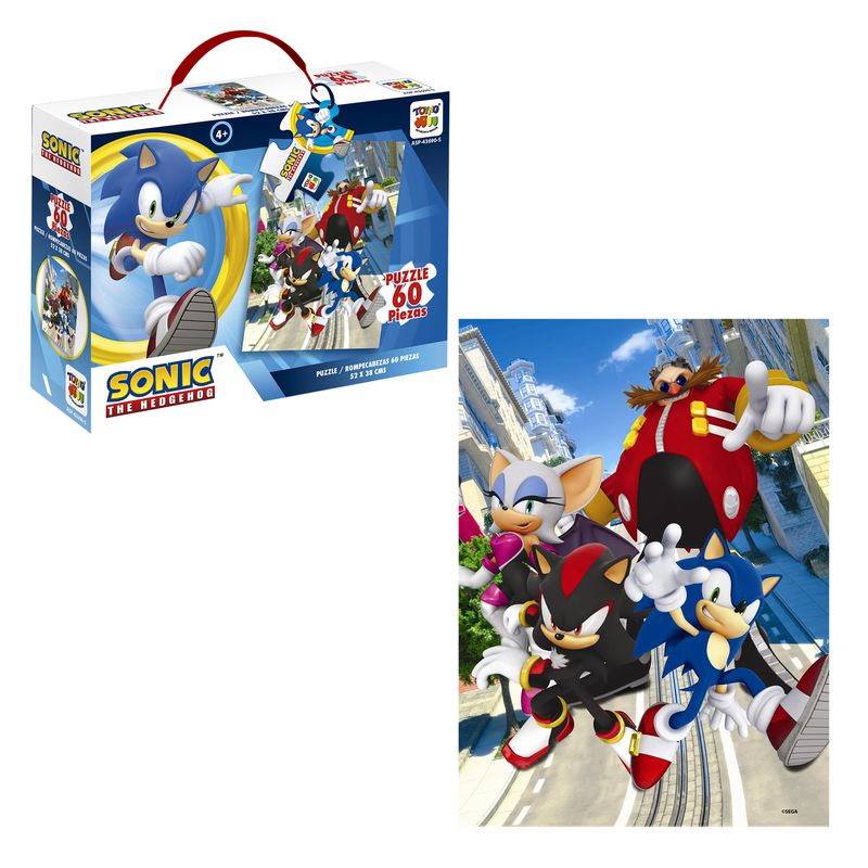 SONIC - Puzzle 60 Piezas Sonic