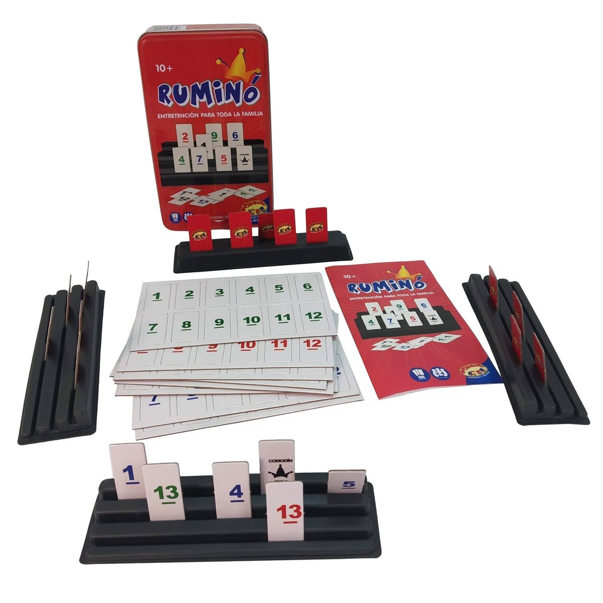 TOYNG - Juego de Mesa Rumino Caja Metalica - Toyng