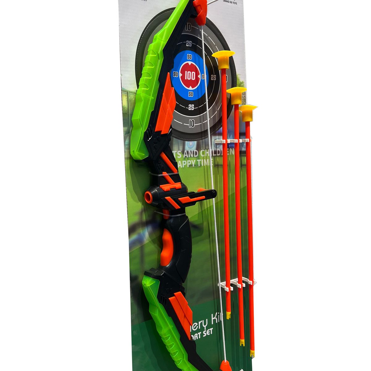 TOYNG - Juguete Arco 3 Flechas Verde - Toyng