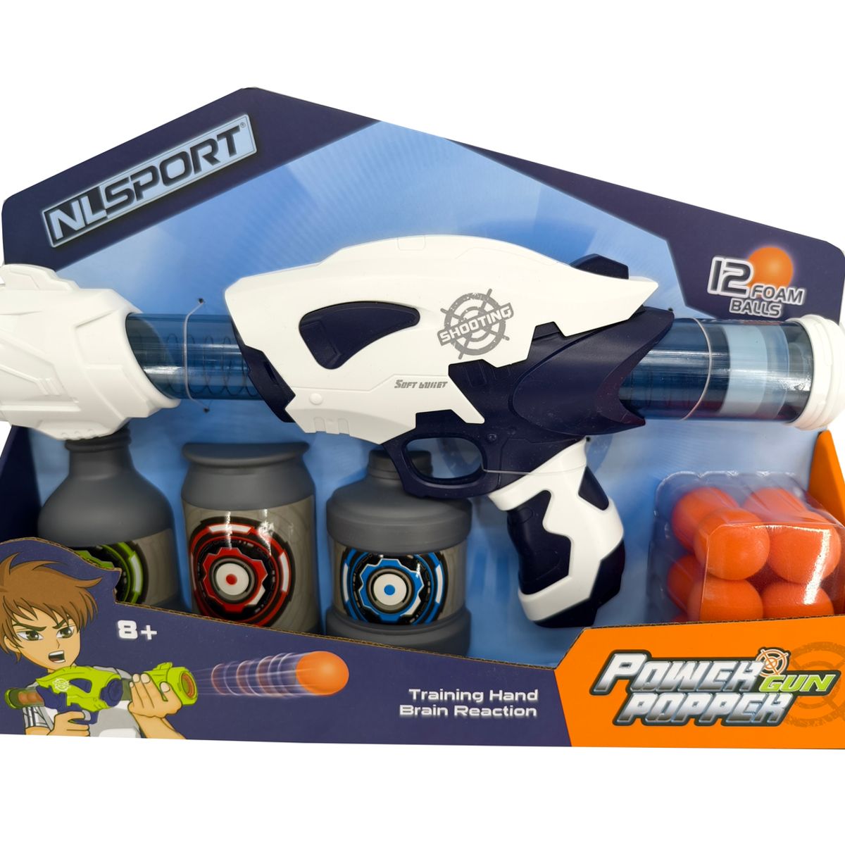 TOYNG - Juguete Lanzador 12 Pelotas - Toyng