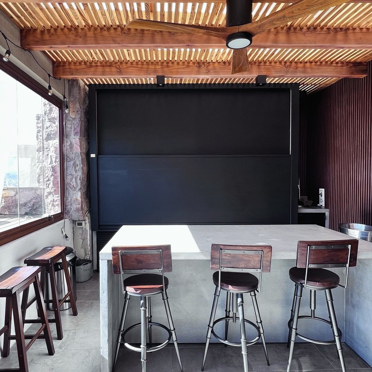 GENERICO - Quincho Puerta Guillotina Cero Humo