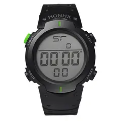 EDWINAYY - Reloj Digital Deportivo Led Watch Impermeable Alarma Cronom