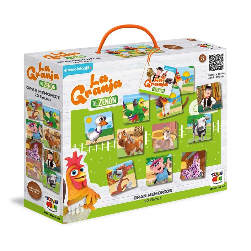 TOYNG - Gran Memorice 20 Piezas - La Granja de Zenon