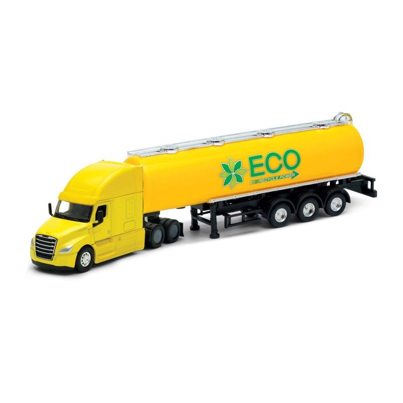 WELLY - Camión Escala 1:64 Freightleiner Oil Tanker - Welly