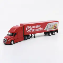 WELLY - Camión Escala 1:64 Freightleiner Tractor Trailer -