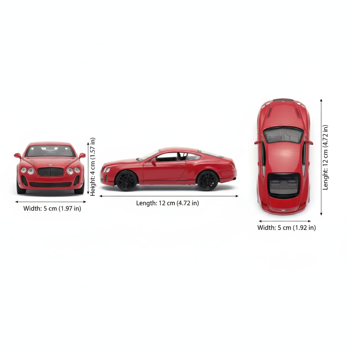 WELLY - Auto Bentley Continental Supersports Escala 1:34:39 - Welly