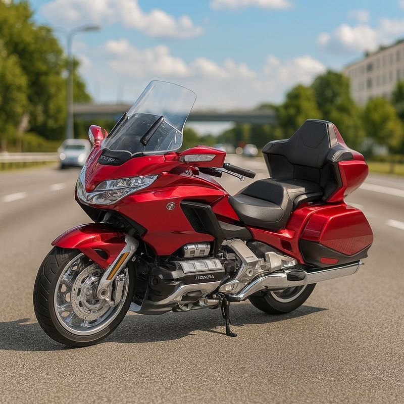 WELLY - Moto Escala 1:18 Onda Gold Wing Tour - Welly