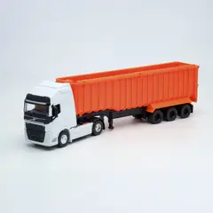 WELLY - Camión Escala 1:64 Volvo Heavy Tipper -