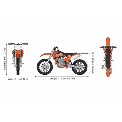 Imagen 2 del producto Moto TM 450 SX-F Escala 1:18 -
