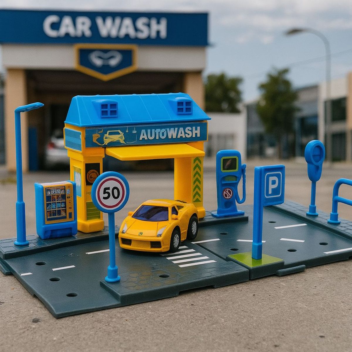 WELLY - Estación De Lavado De Auto - Welly