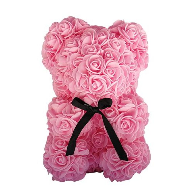 MOVI - Oso de Pétalos de Rosa de Goma Eva Rosado