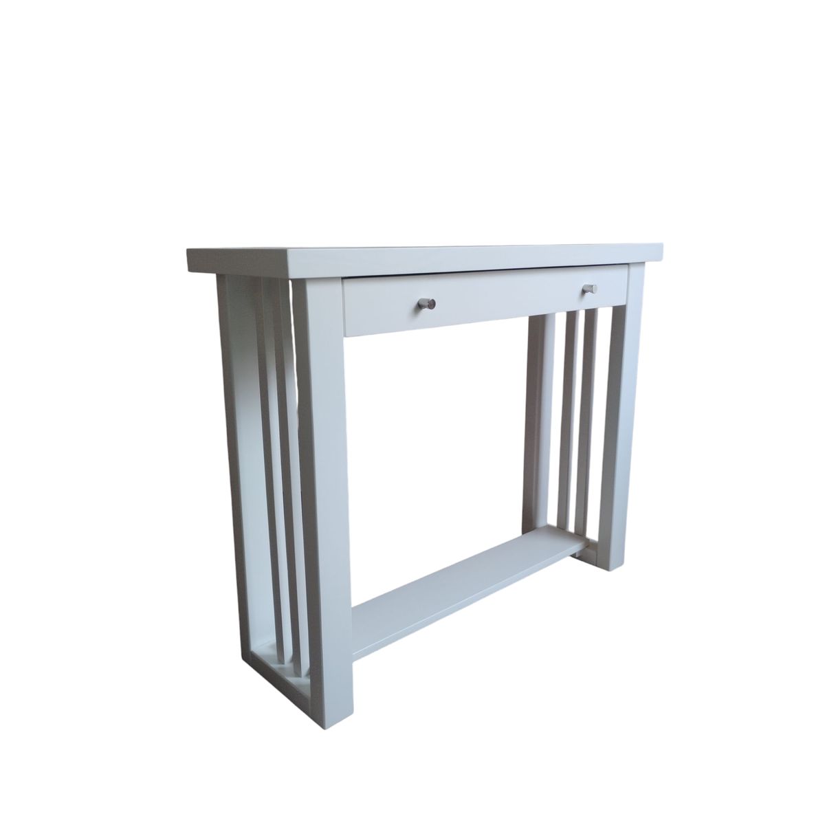 GENERICO - Mesa arrimo 1000 modelo Caburgua color Blanco.