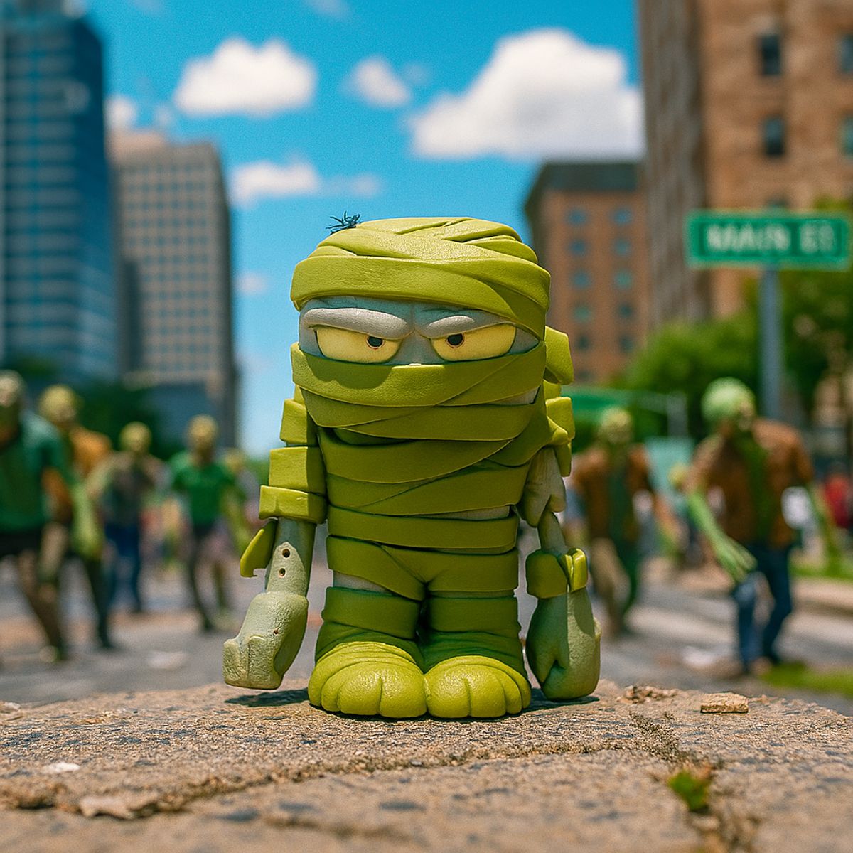 TOYNG - Figura Braindage - Ultra Zombies