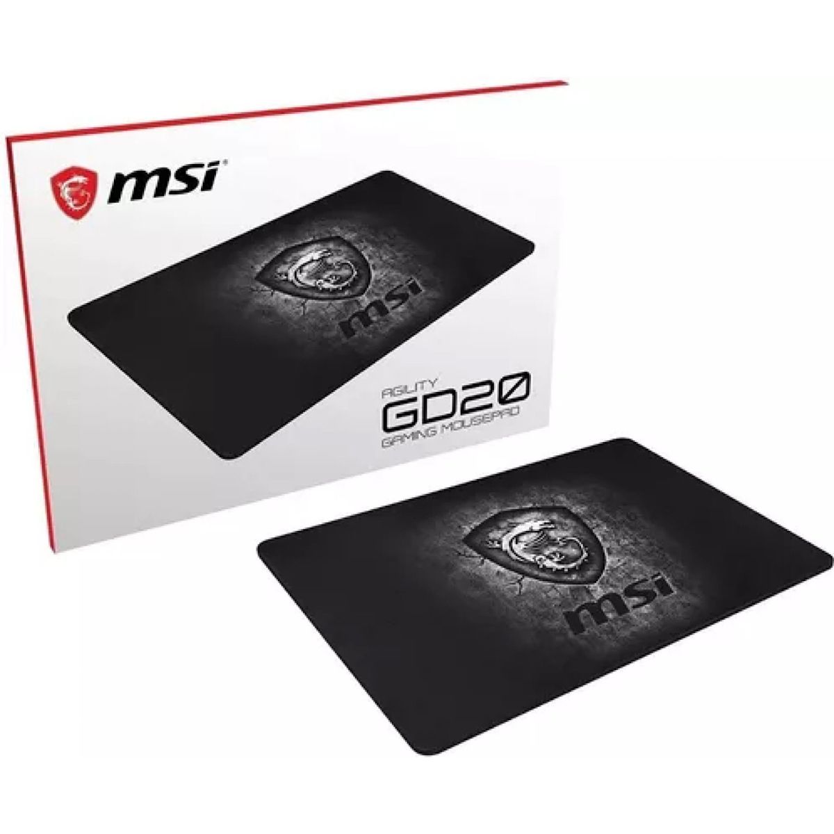 MSI - Mouse Pad Gamer MSI Agility GD20 de 32 x 22 cm