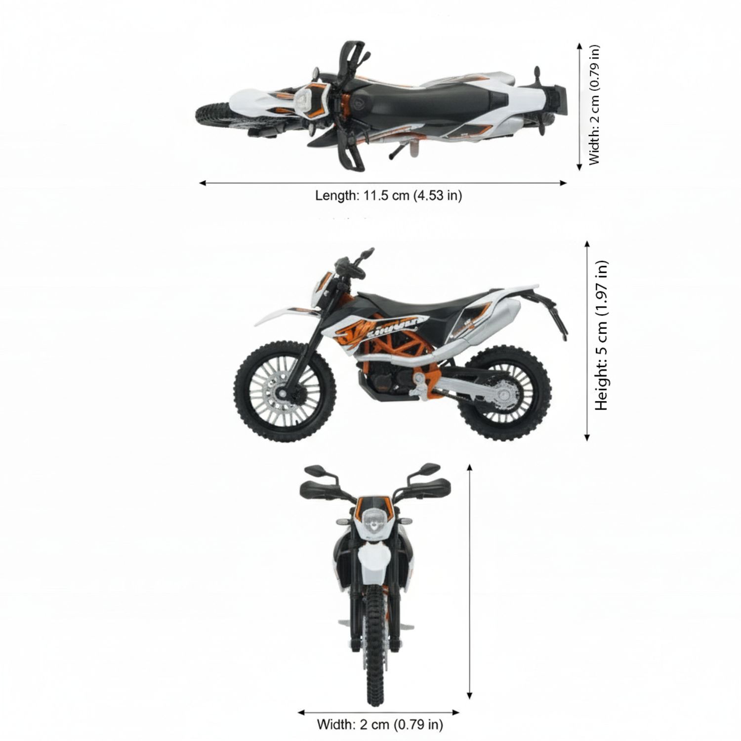 Welly Triumph Trident 660 Miniatura Metal Moto Con Base 1/18 | Meses sin interés
