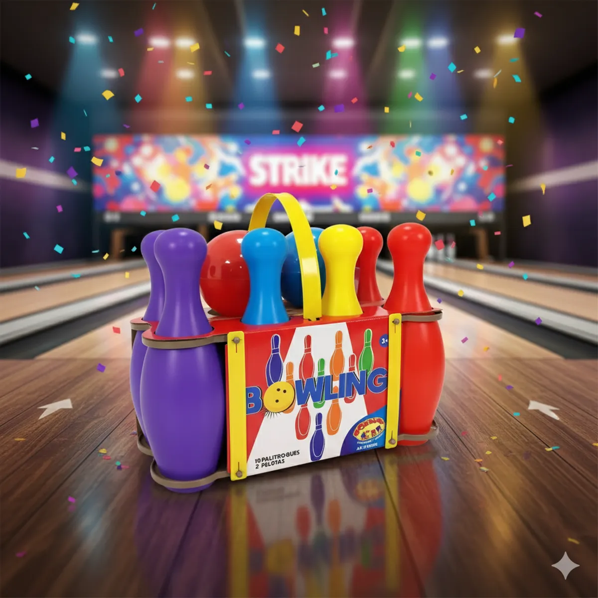 TOYNG - Juguete Set de Bowling Grande - Toyng