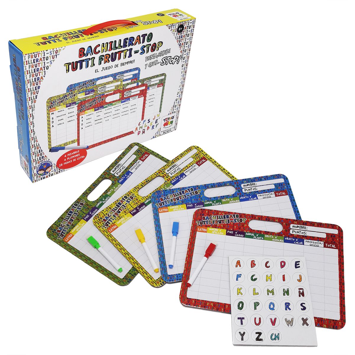 TOYNG - Juego de Mesa Bachillerato Stop - Toyng