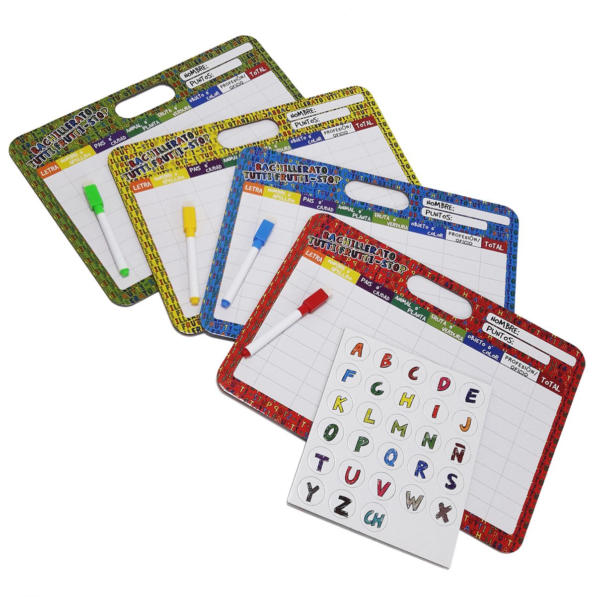 TOYNG - Juego de Mesa Bachillerato Stop - Toyng