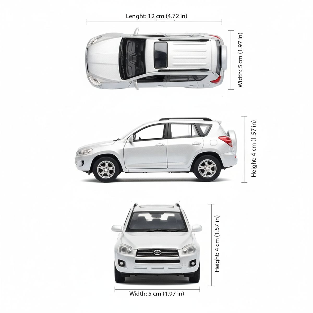 WELLY - SUV Toyota RAV 4 Escala 1:34:39 - Welly