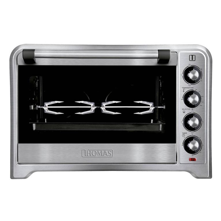 Horno Electrico 77L 2200W 220V Plateado TH-80i