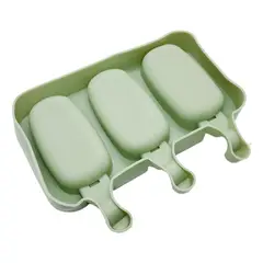 GENERICO - Molde De Silicona Para Helados De Mini Paletas 3 U