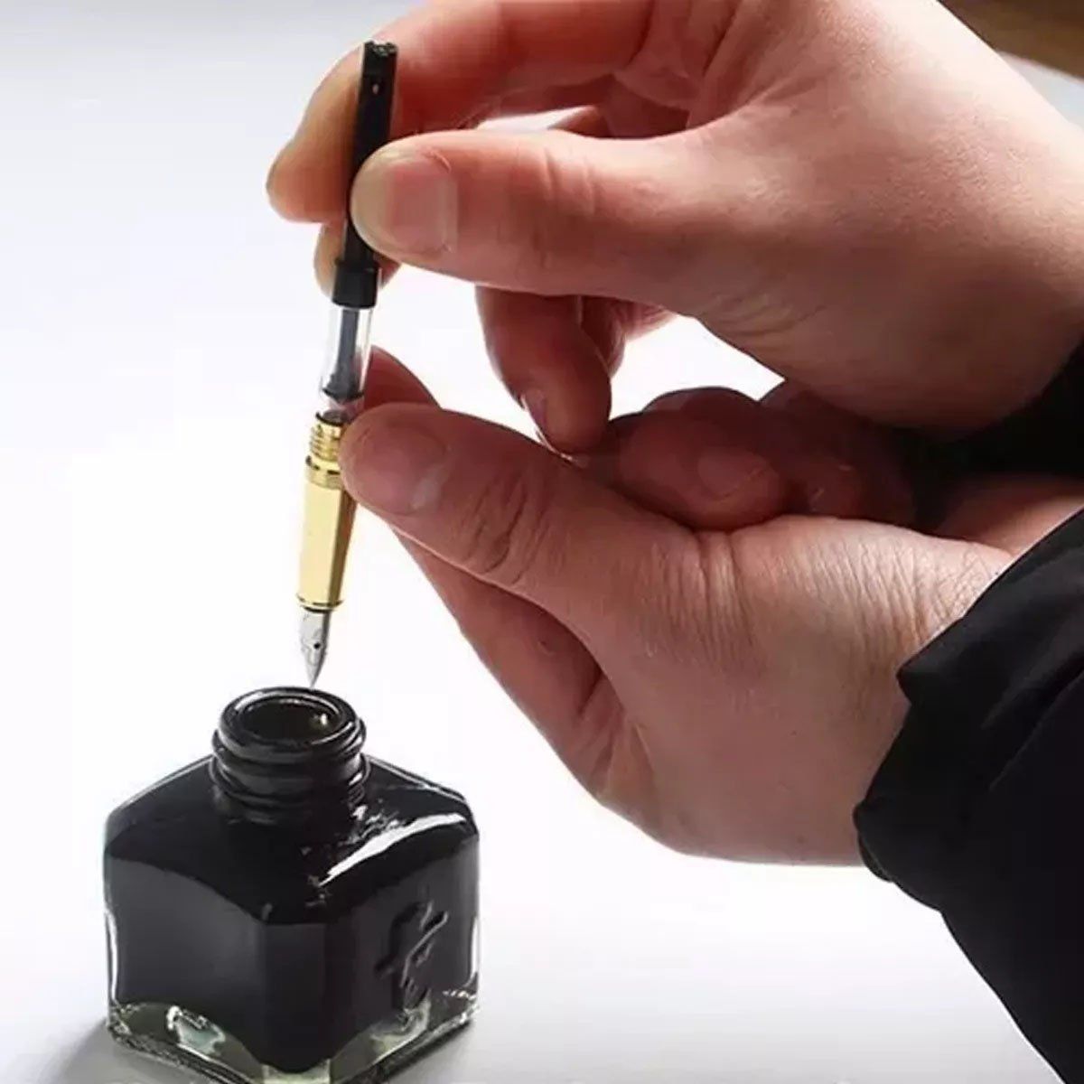 EDWINAYY - Pluma Fuente Lápiz De Tinta 0.5 Estilográfica