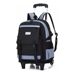 EDWINAYY - Mochila Maleta Viaje Cabina Avión Porta Antirrobo 2 Ruedas