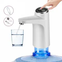 GENERICO - 2 Modos Dispensador De Agua Bombas Para Bidones-Blanco