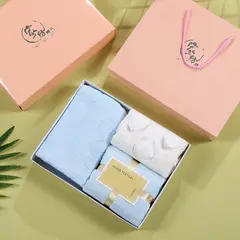 EDWINAYY - Set Juego De Toallas De Baño Y Mano 100% Algodon 500g Calida
